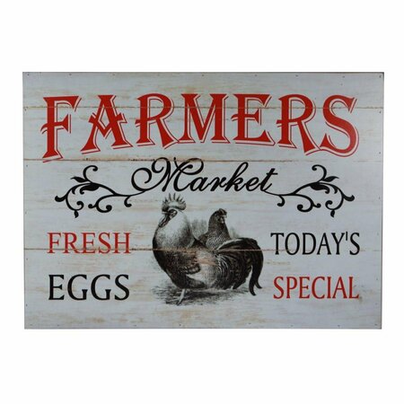 H2H Wooden Wall Art - Farmers Market H23363946